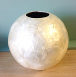Capiz Ball Vase