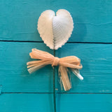 Cockle Shell Heart Flowers
