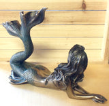 Laying Mermaid Statue