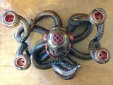 Steam Punk Octopus Candelabrum