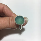 Natural Seaglass Ring