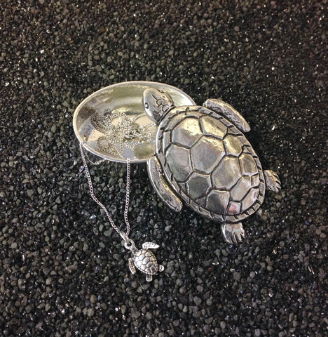 Sea Turtle Charm Necklace Box