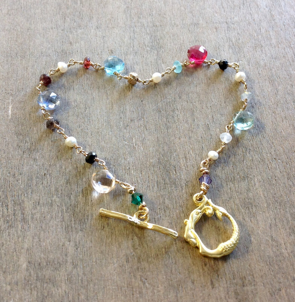Jeweled Mermaid Bracelet