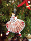 Seashell Ballerina Ornament