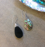 Abalone Tear Drop Earrings