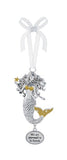 Mermaid Starfish Whimsy Ornament