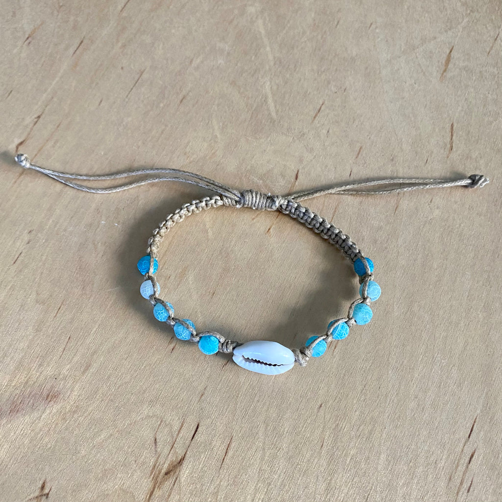 Cowrie Stone Bracelet