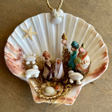 Seashell Nativity Ornament