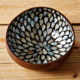 Mother-of-Pearl Coconut Bowl