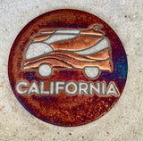 California Raku Pottery Coaster