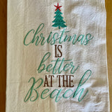 Christmas Flour Sack Towel
