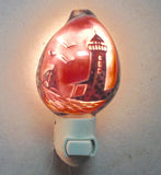 Carved Cowrie Shell Nightlight