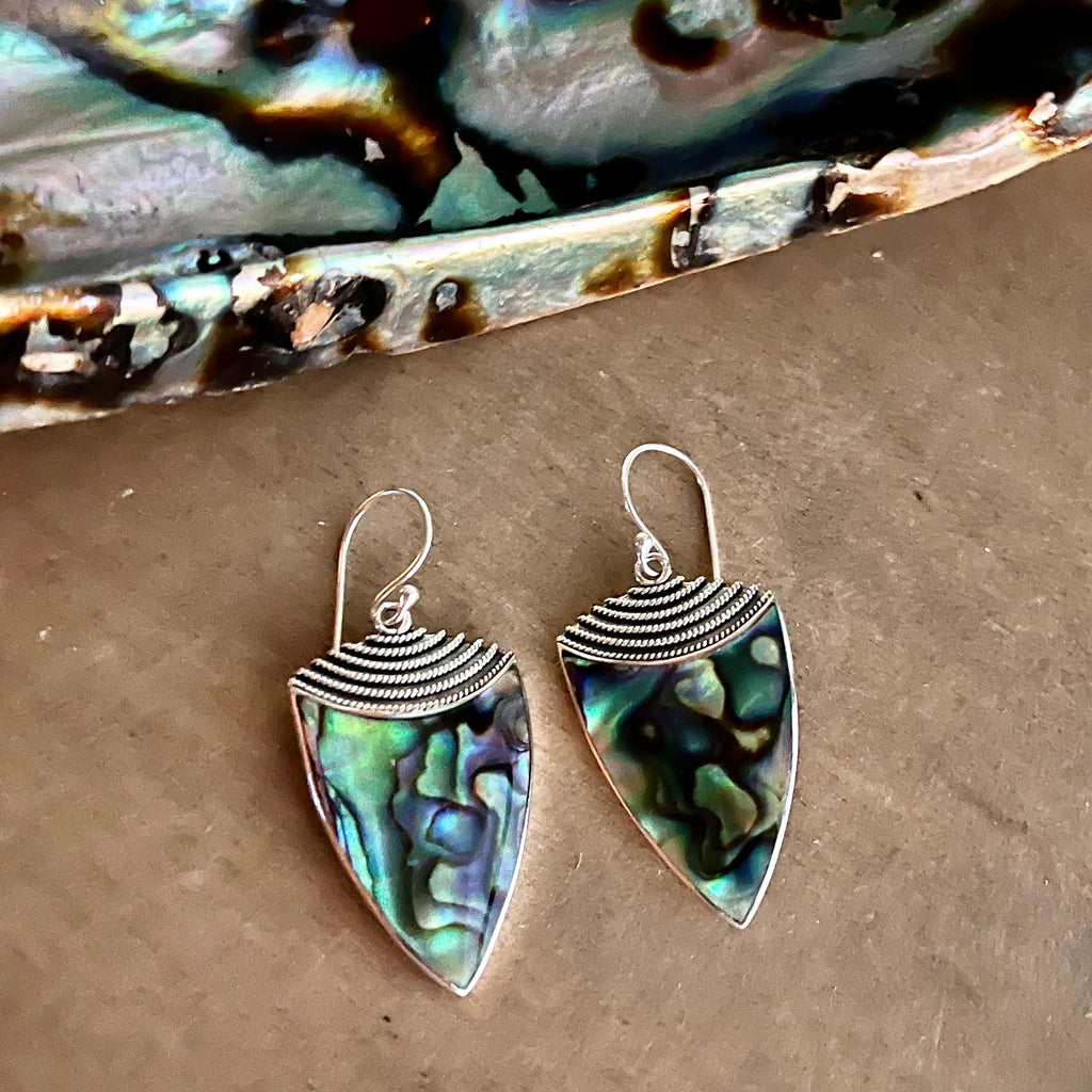 Arrowhead Shell Earrings