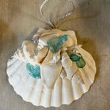 Seashell Collage Ornament