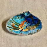 Mermaid Art Shell Trinket Dish