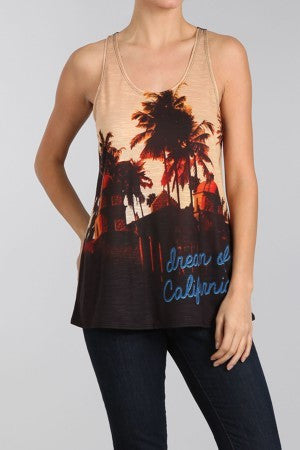 Dream of California Tank Top