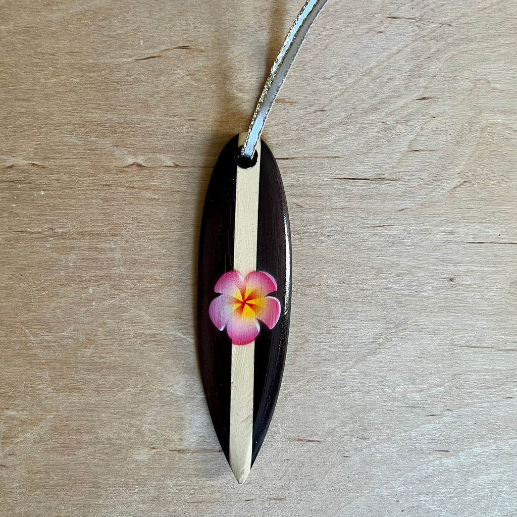 Hibiscus Surfboard Ornament