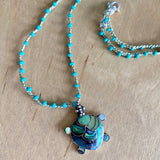 Abalone Sea Turtle Necklace