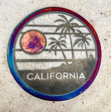 California Raku Pottery Coaster