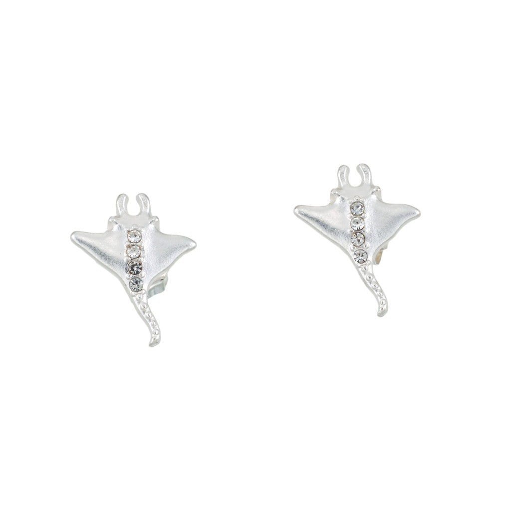 Sparkling Stud Stingray Earrings