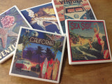 Destination Sign Coaster