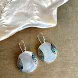 Baseball Shell Earrings