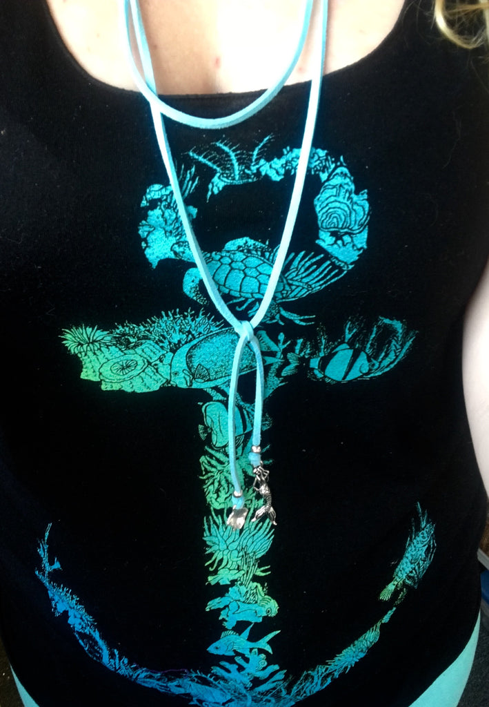 Mermaid Suede Wrap