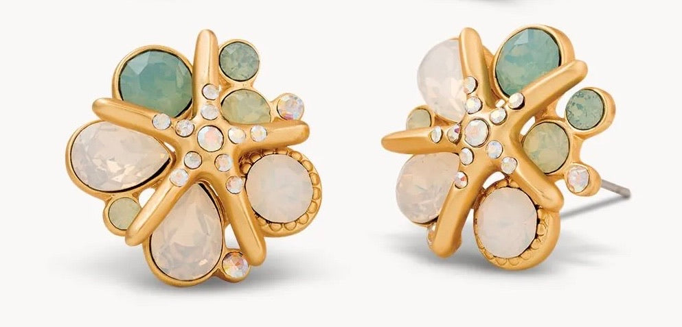Sea Gem Stud Earrings