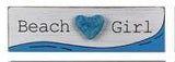 Beach Pebble Mini Block Sign
