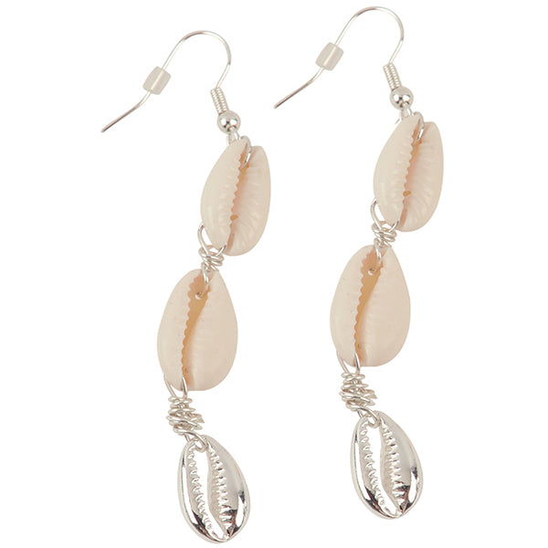 Cowrie Dangle Earrings