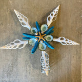 Turquoise Starfish Limpet Tree Top