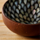 Mother-of-Pearl Coconut Bowl