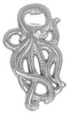 Silver Octopus Bottle Opener