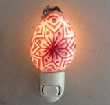 Carved Cowrie Shell Nightlight