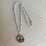 Abalone Peace Necklace