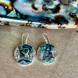 Baseball Shell Earrings