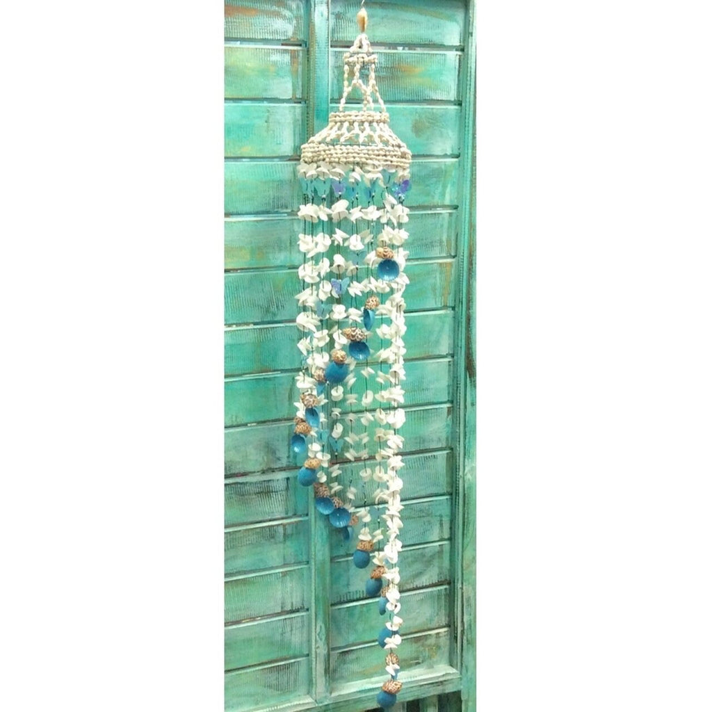 Butterfly Seashell Chandelier