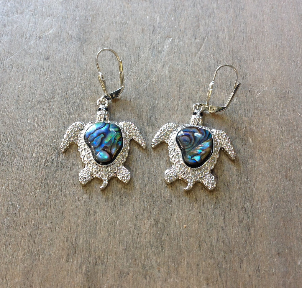 Abalone Sea Life Earrings
