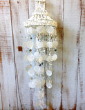 Capiz Shell Mirror Windchime