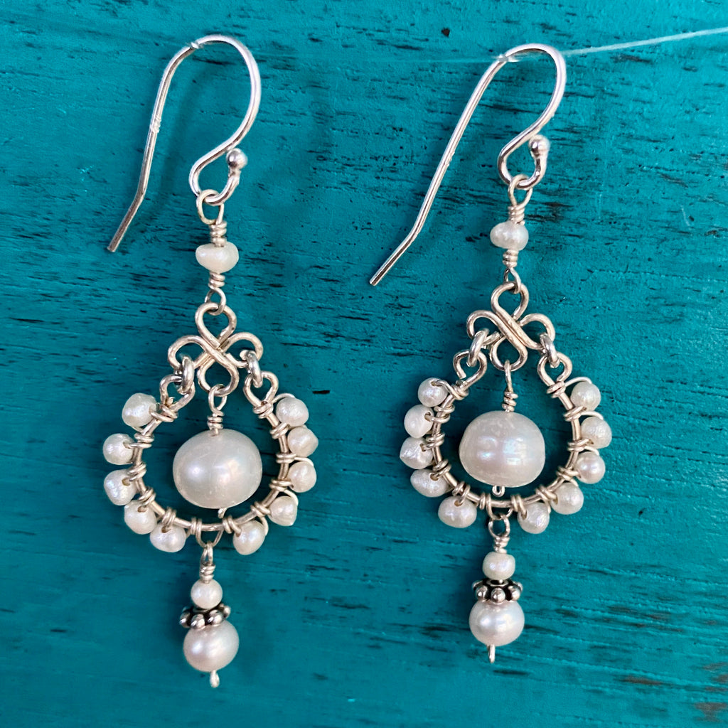 Royal Pearl Earrings