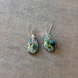 Abalone Tear Drop Earrings