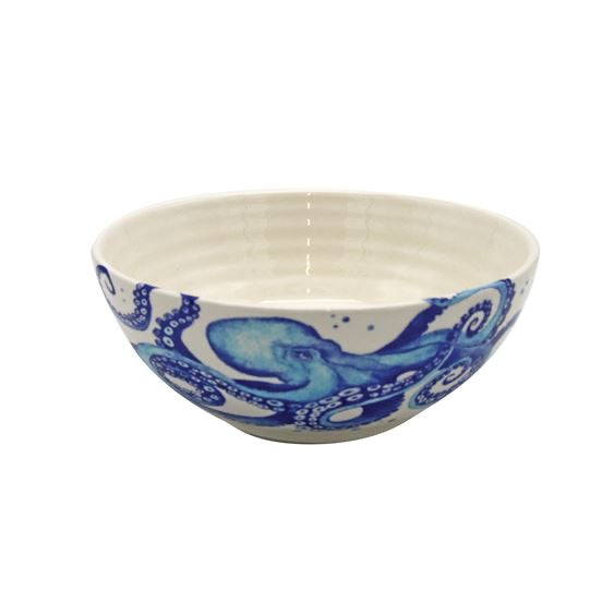 Blue Octopus Bowl