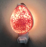 Carved Cowrie Shell Nightlight