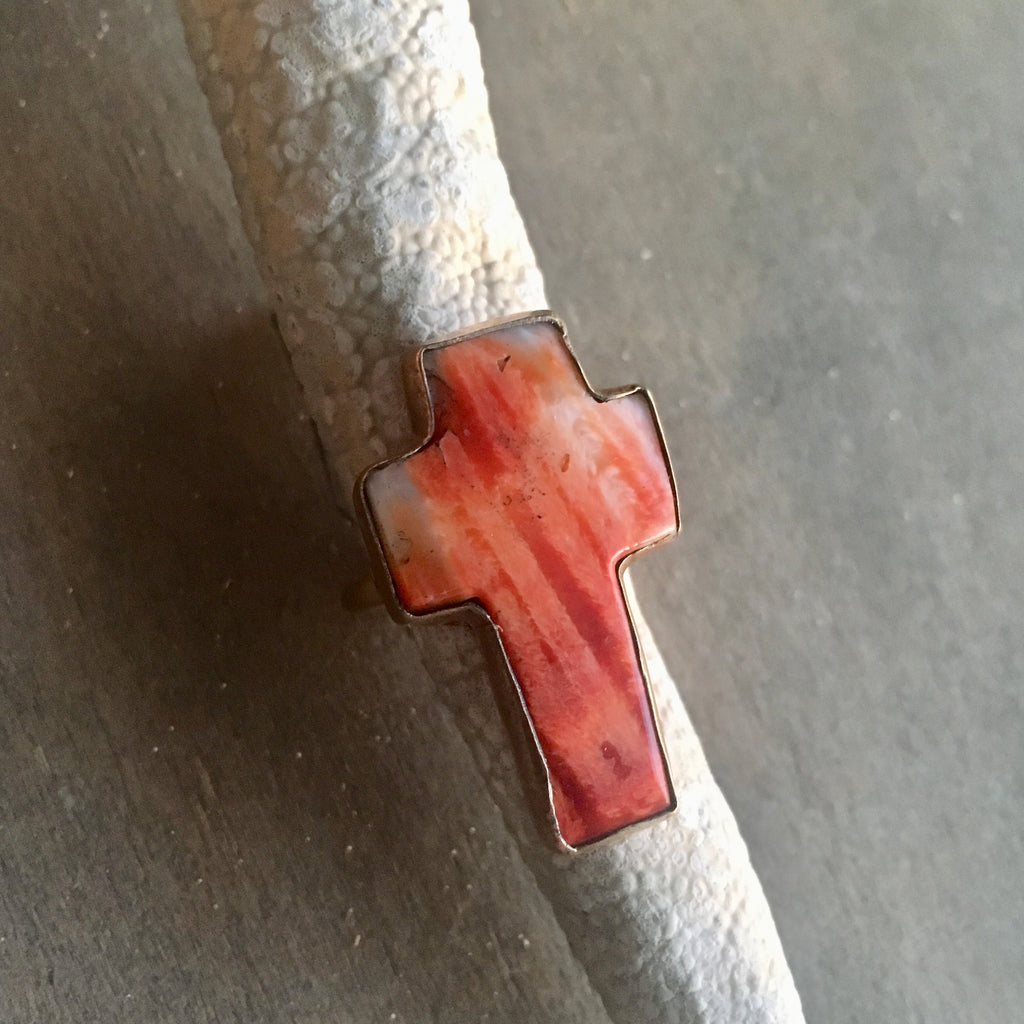 Spiny Oyster Cross Ring