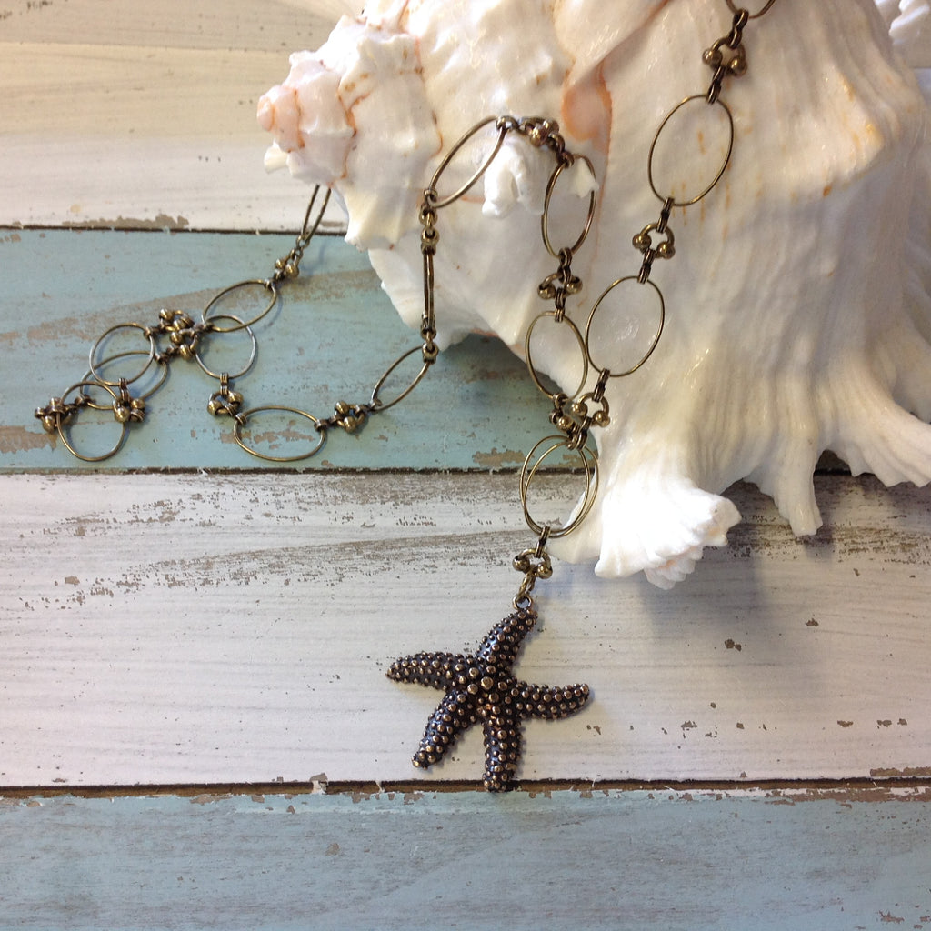 Starfish Pendant Necklace