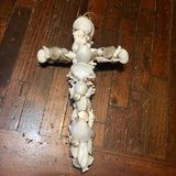 Coral Cross Ornament