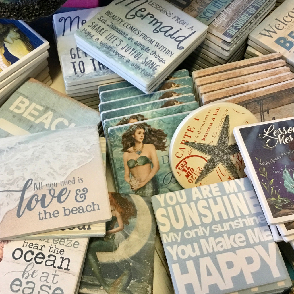 Nautical/Beach Coaster Set of 6
