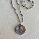 Abalone Peace Necklace