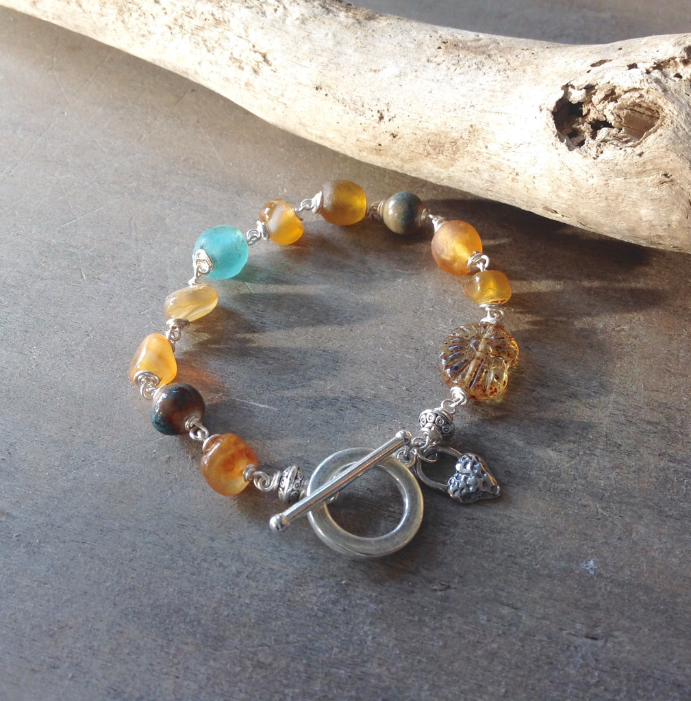 Amber Sunset Bracelet