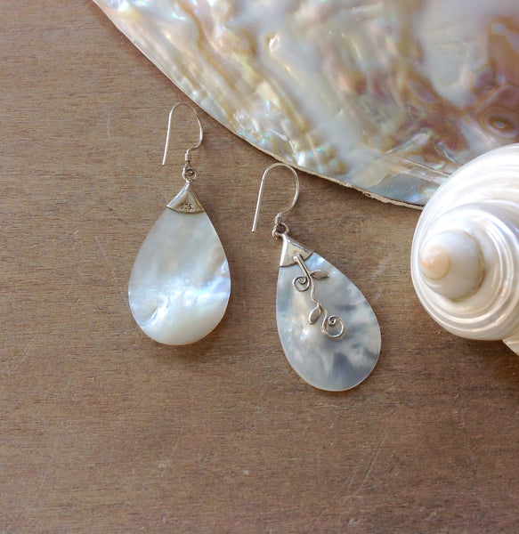 Genuine Freshwater Pearl Trio Drop Earrings in Sterling Silver, Delicate Oval Pearl Cascade Dangle Earrings, Silver or Gold Genuine Freshwater Pearl Trio Drop Earrings in Sterling Silver, Delicate Oval Pearl Cascade Dangle Earrings, Silver or Gold